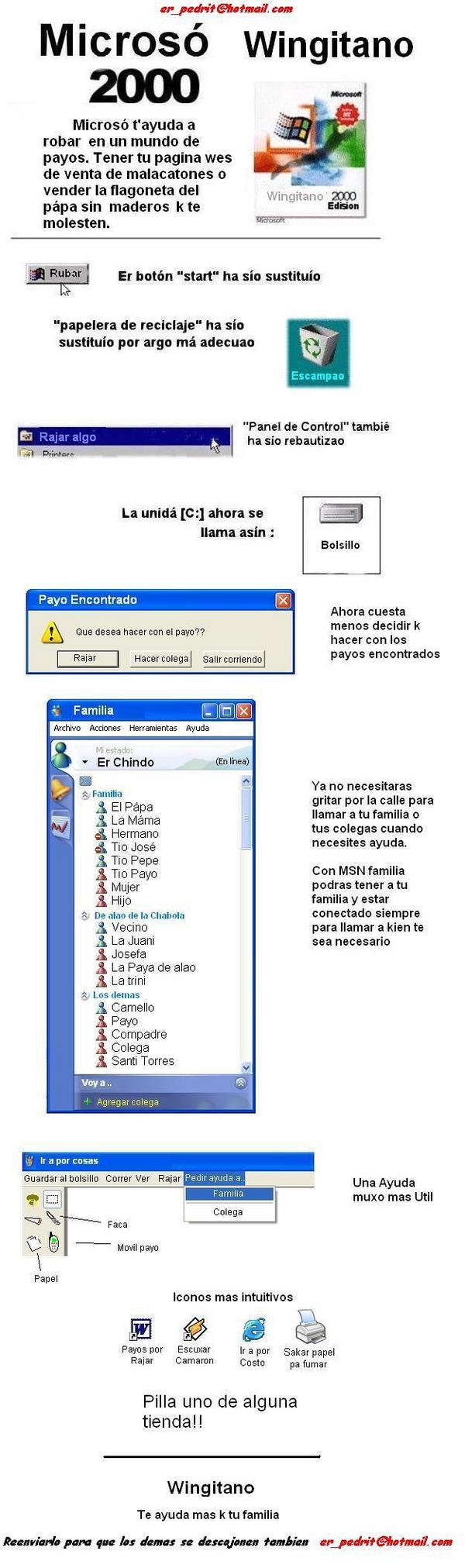 Windows para gitanos